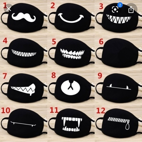 Accessories - 3/$25/Face Mask Colorful 1 pcs personalized or b…